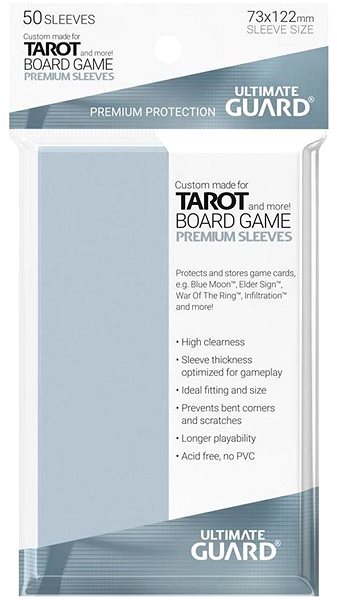 Ultimate Guard - Premium Soft Sleeves for Tarot Cards 50 .