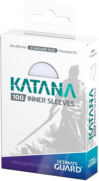 Ultimate Guard Card Covers - Katana Inner Sleeves Standard Size Transparent 100 pcs .