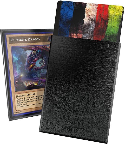Ultimate Guard - Card Covers - Cortex Sleeves Japanese Size Matte Black 60 pcs .