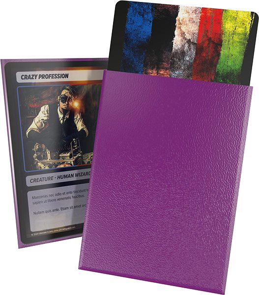 Ultimate Guard - Card Covers - Cortex Sleeves Standard Size Matte Purple 100 pcs .