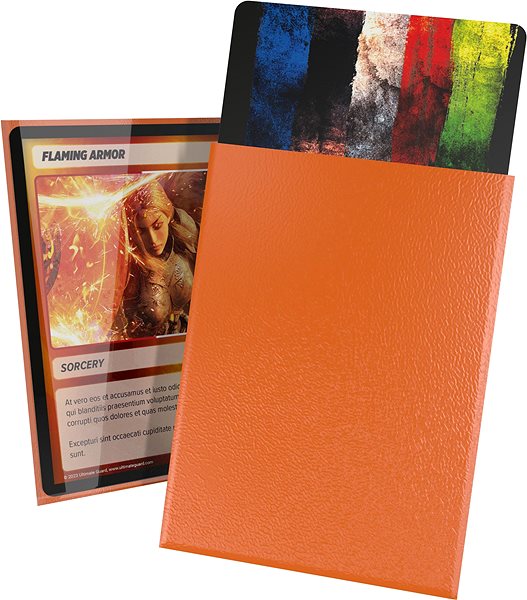 Ultimate Guard - Card Covers - Cortex Sleeves Standard Size Orange 100 pcs .
