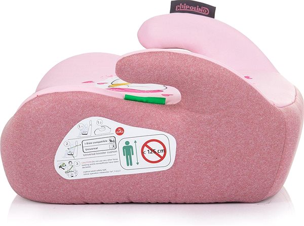 Podsedák do auta CHIPOLINO Podsedák Uty i-Size 125-150 cm Unicorns ...