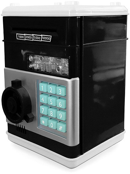 Aga cash box - safe, black .
