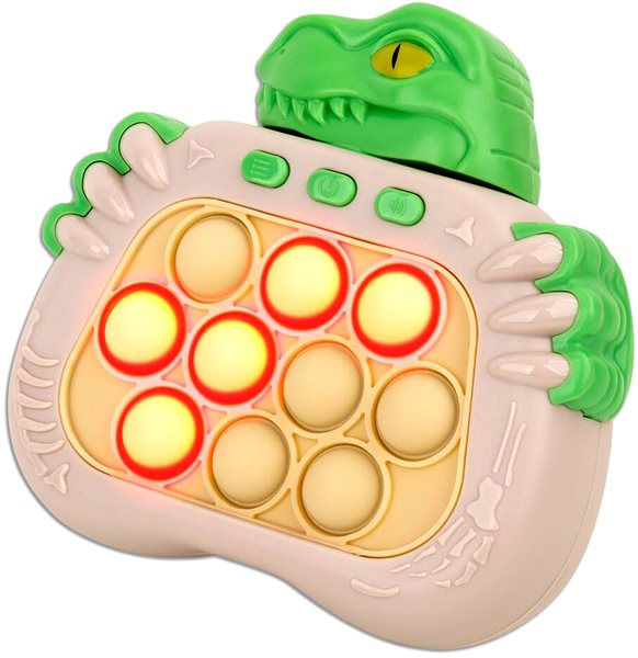 Pop it MG Pop It Dino interaktivní hračka pro děti, zelená ...