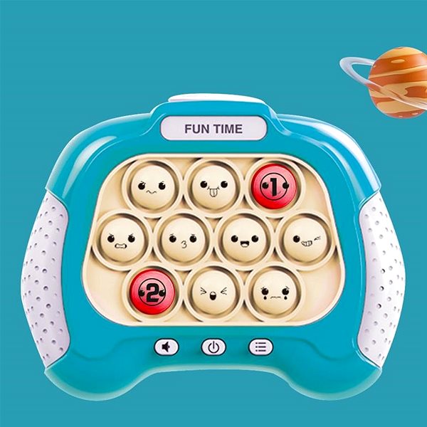 Pop it MG Pop It Emotions interaktivní hračka pro děti, modrá ...