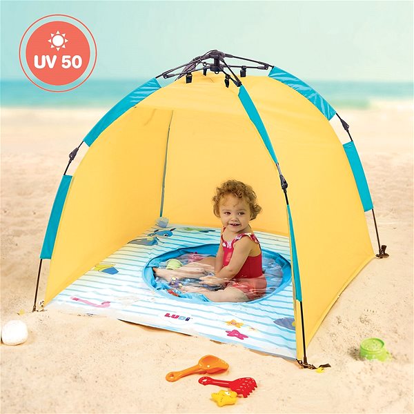 Tent for Children Ludi Tent with Pool, UV-protection Lifestyle