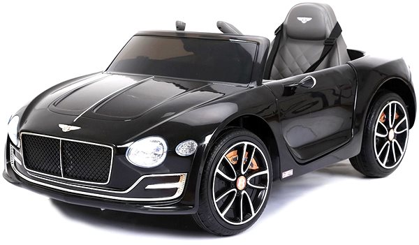 Elektromos autó gyerekeknek Bentley EXP 12 fekete prototípus Oldalnézet