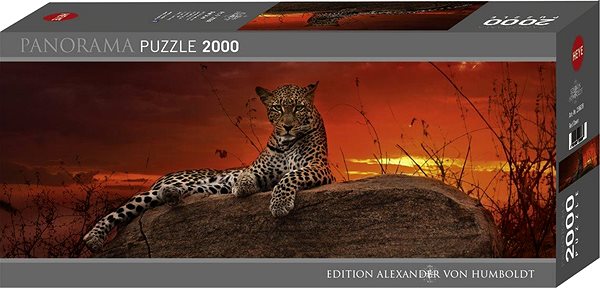 HEYE Panoramic Puzzle Sunrise (Kenya) 2000 pieces.