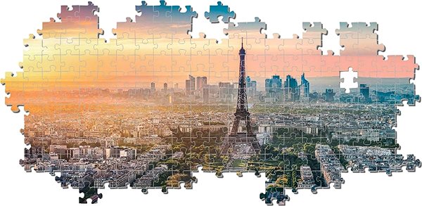Puzzle CLEMENTONI Panoramatický Paríž 1000 dielikov ...
