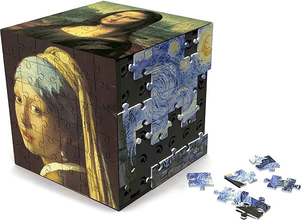 Educa 3D Puzzle cube Art 216 pieces.