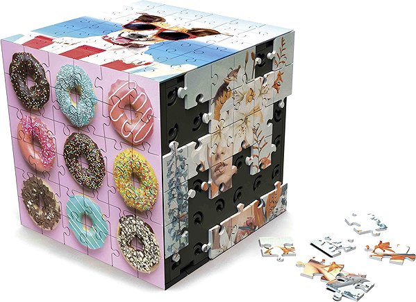 Educa 3D Puzzle Cube Aesthetics 216 pieces.