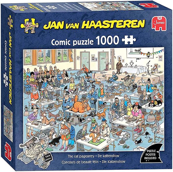 Jumbo JvH The Cat Show 1000-piece puzzle.