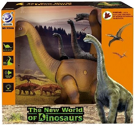 Figures Rappa Dinosaur Walking with Sound and Light Screen
