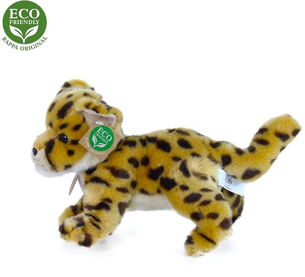 Plyšová hračka Plyšový Eco-friendly gepard mláďa, stojaci, s tvarovateľnými končatinami 22 cm ...