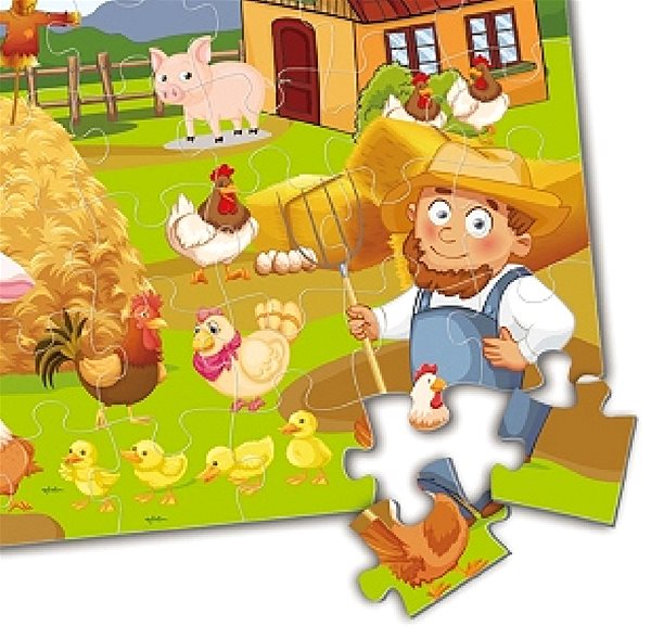 Puzzle Rappa maxi puzzle farma 48 ks ...