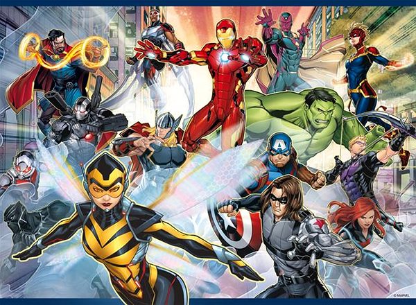 Puzzle Ravensburger Puzzle 132614 Marvel: Avengers 100 db ...