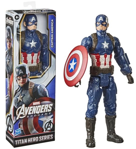 Figure Avengers Titan Hero Captain America Screen