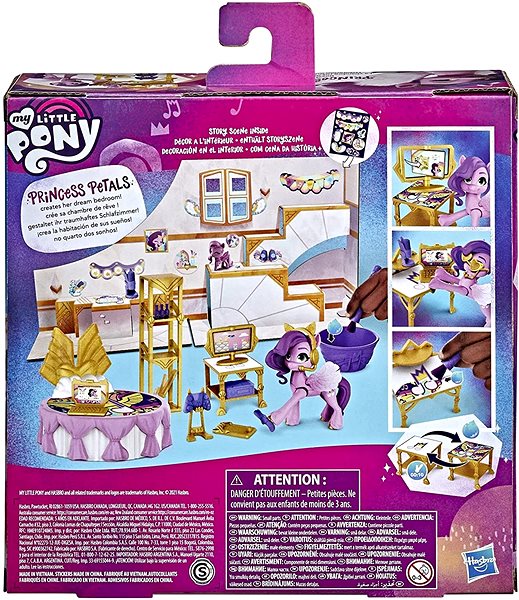 Figure My Little Pony Royal Chamber Transformation Packaging/box