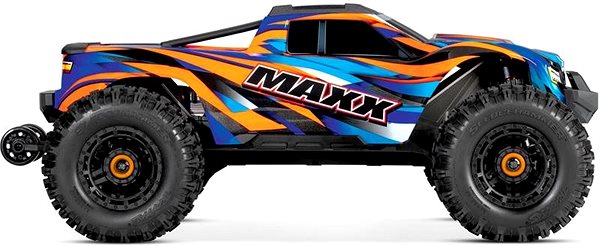 Távirányítós autó Traxxas Maxx 1:8 4WD TQi RTR narancssárga Lifestyle