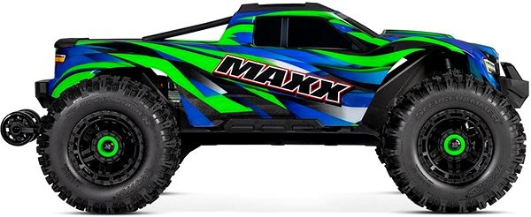 Távirányítós autó Traxxas Maxx 1:8 4WD TQi RTR zöld Lifestyle