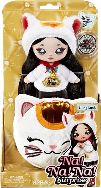 Puppe Na! Na! Na! Surprise Puppe und stylische Handtasche 2in1 - Serie 2 - Liling Luck ...