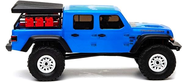 Távirányítós autó Axial SCX24 Jeep Gladiator 1:24 4WD RTR kék Oldalnézet