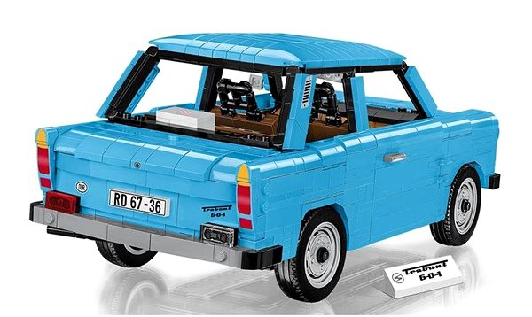 Building Set Cobi 24331 Trabant 601S in 1:12 scale Back page