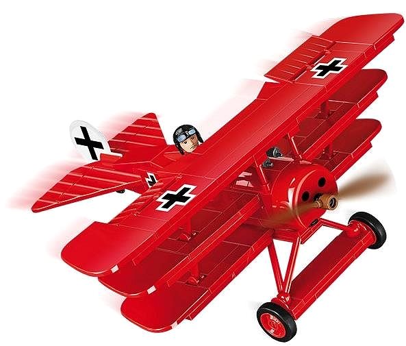 Építőjáték Cobi 2986 Fokker Dr. I Red Baron Képernyő