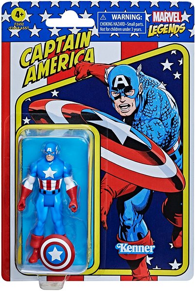 Figúrka Marvel Legends Captain America Obal/škatuľka