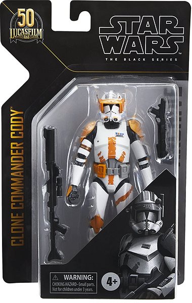Figur Star Wars Black Series - Cody - Figur Verpackung/Box