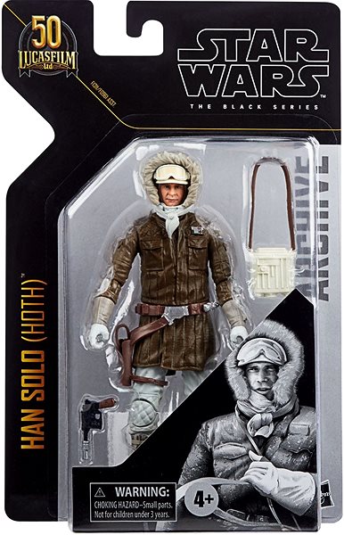 Figure Star Wars Black Series Solo Hoth Figure Packaging/box