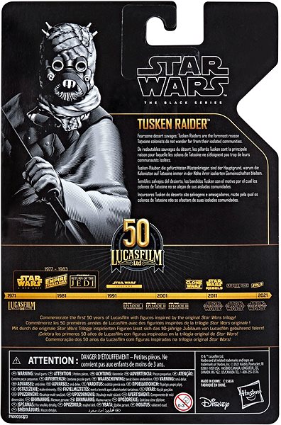 Figure Star Wars Black Series Raider Figure Packaging/box