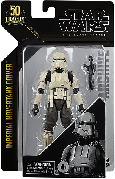 Figure Star Wars Black Series Hovertank Driver Figure Packaging/box