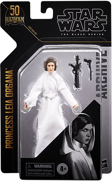 Figure Star Wars Black Series Leia Figure Packaging/box