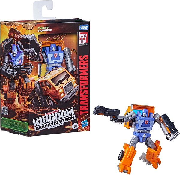 Figur Transformers Generations Deluxe Huffer Figur Packungsinhalt