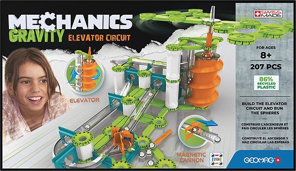 Building Set Geomag Mechanics Gravity 207 pieces ...