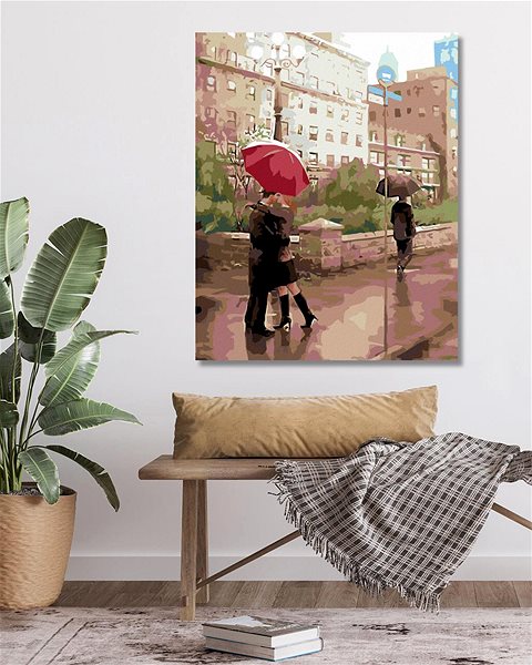 Diamantové malování Diamondi - SHLEDÁNÍ, 40x50 cm, vypnuté plátno na rám ...