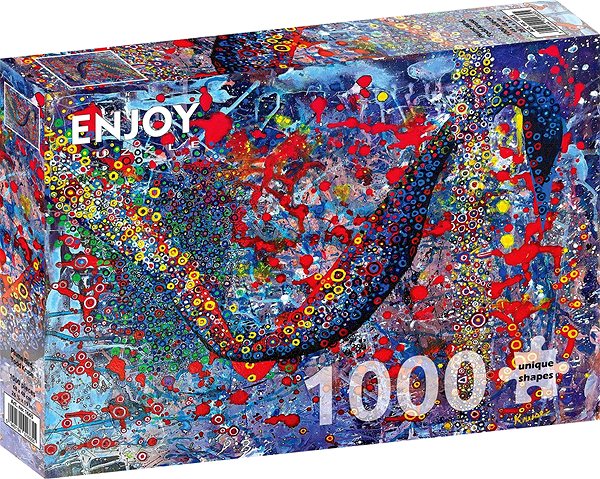 ENJOY Puzzle White Heron 1000 pieces.