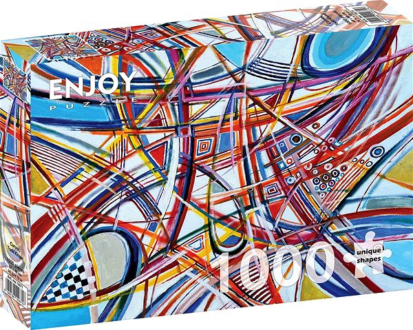 ENJOY Puzzle Curves 1000 pieces.