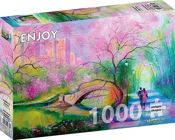 ENJOY Puzzle A walk in the park 1000 pieces.