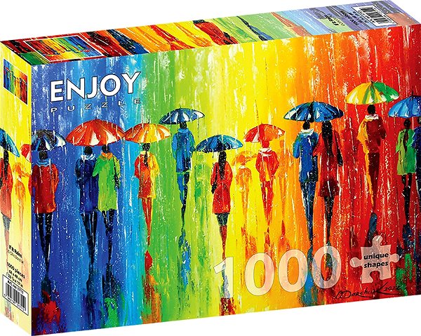 ENJOY Puzzle When it Rains 1000 pieces.