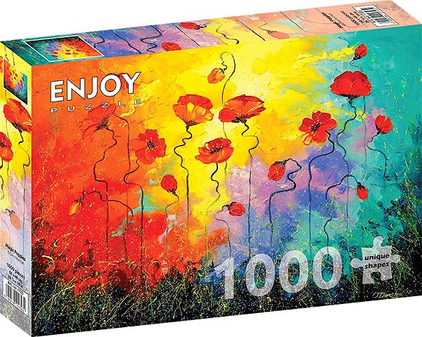 ENJOY Puzzle Magical Poppies 1000 Pieces.