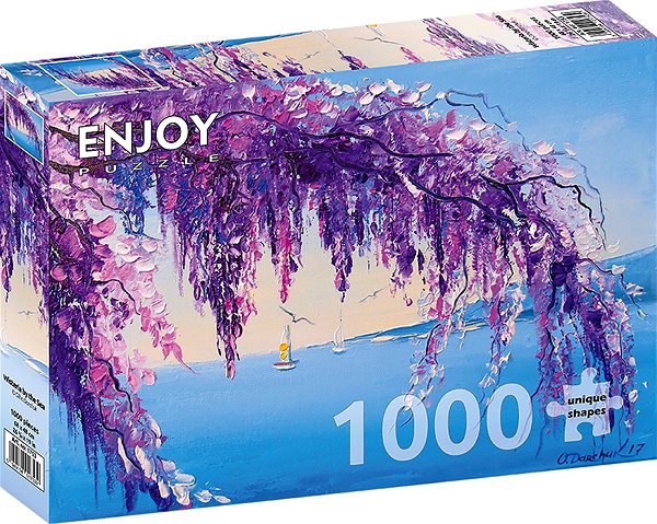 ENJOY Puzzle Wisteria by the Sea 1000 pieces.