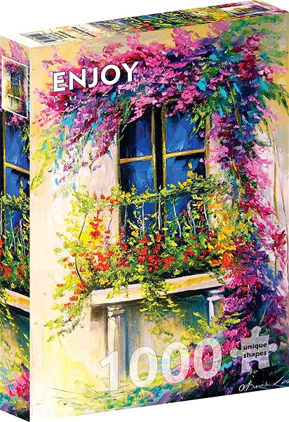 ENJOY Puzzle Blooming Balcony 1000 pieces.