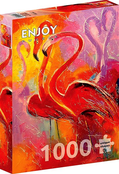 ENJOY Puzzle Flamingo 1000 pieces.