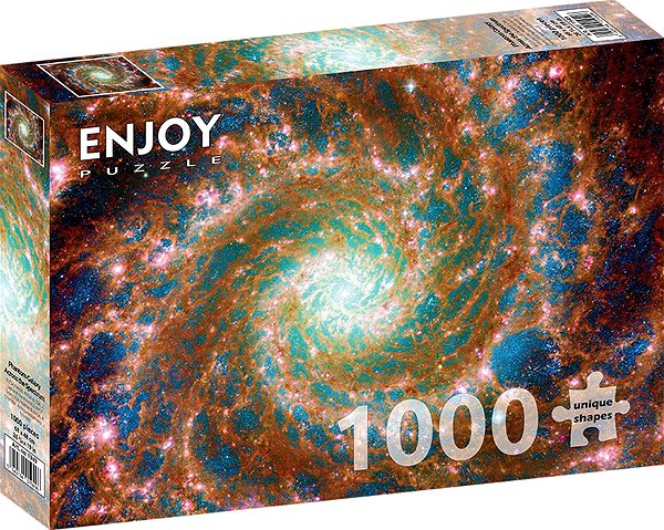 ENJOY Puzzle Phantom galaxy across the spectrum 1000 pieces.