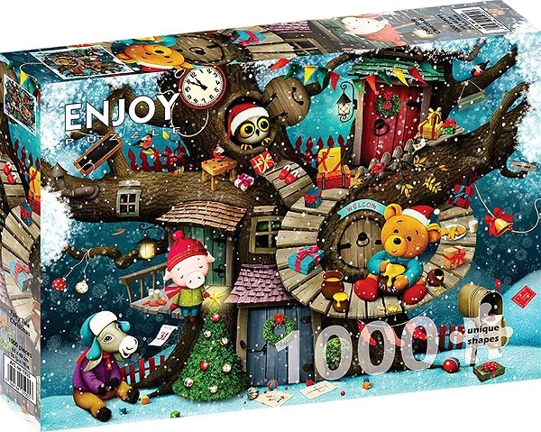 ENJOY Fairy Tale Christmas 1000-piece puzzle.