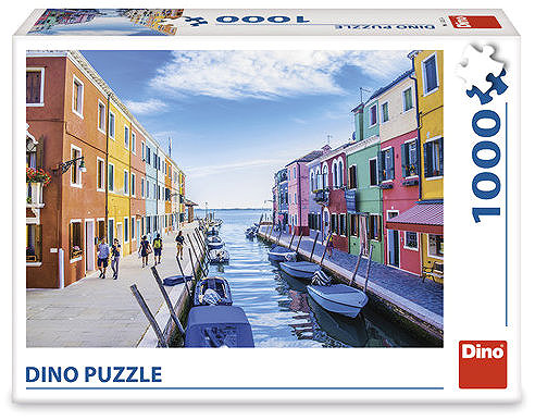 Puzzle Dino-Kanal in Venedig ...