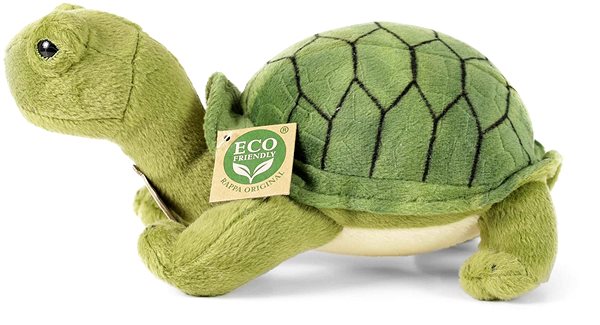 Plyšák RAPPA Plyšová želva Agáta zelená 25 cm, Eco-Friendly ...