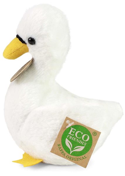 Plyšák RAPPA Plyšový pták labuť 15 cm, Eco-Friendly ...